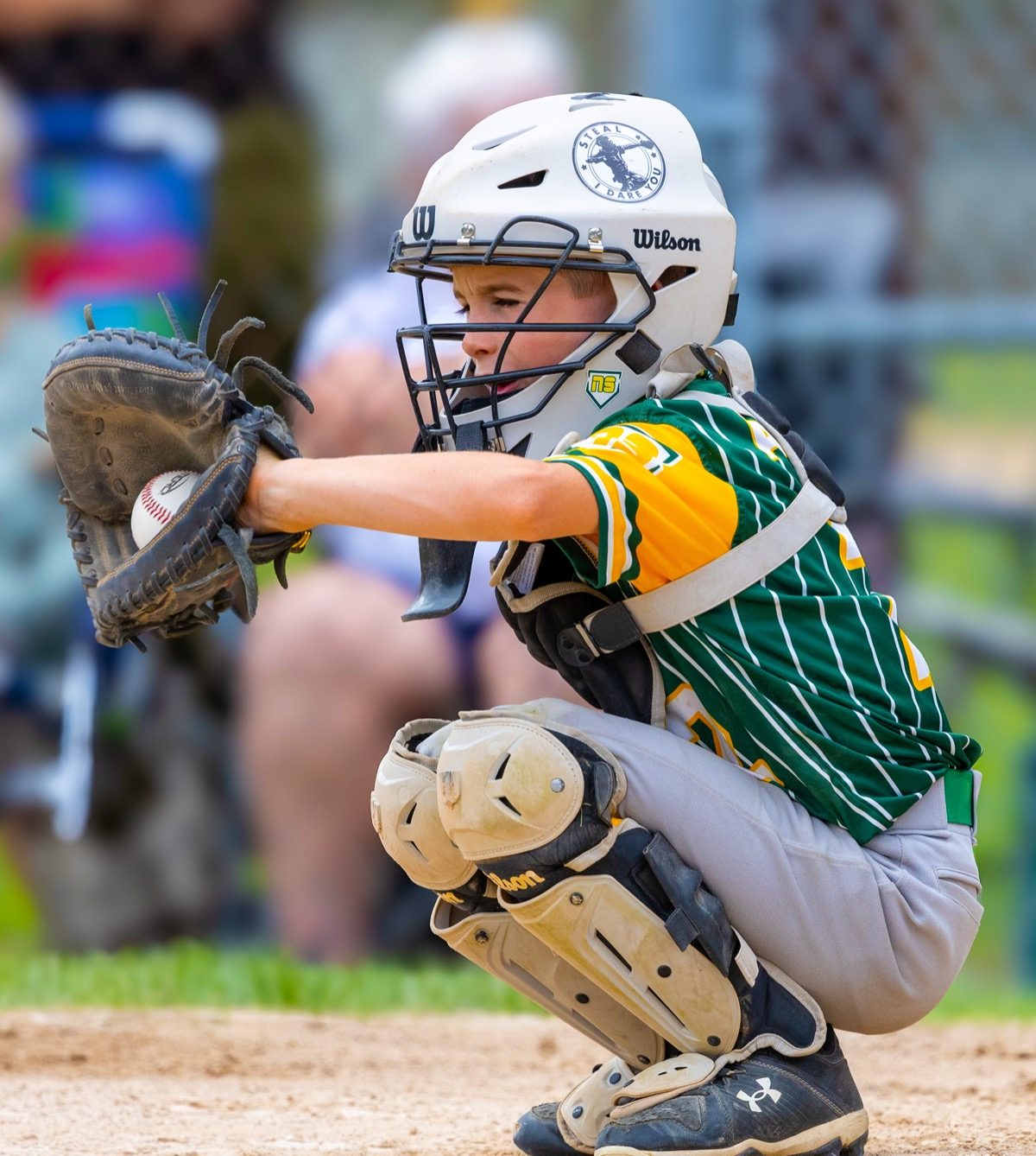 One-on-one youth sports photography session